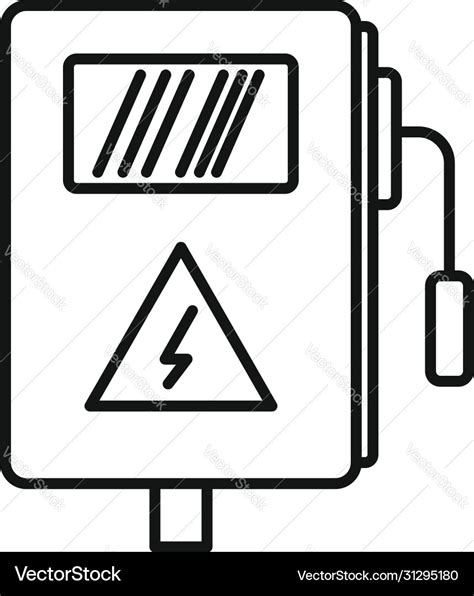 Electricity Box Vector Images 